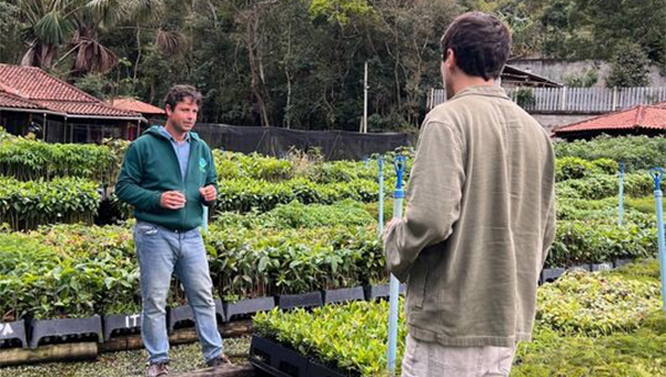 Tomas Aftalion, a graduate of the Master of Science in Information Technology program, and the founder of Pachama.